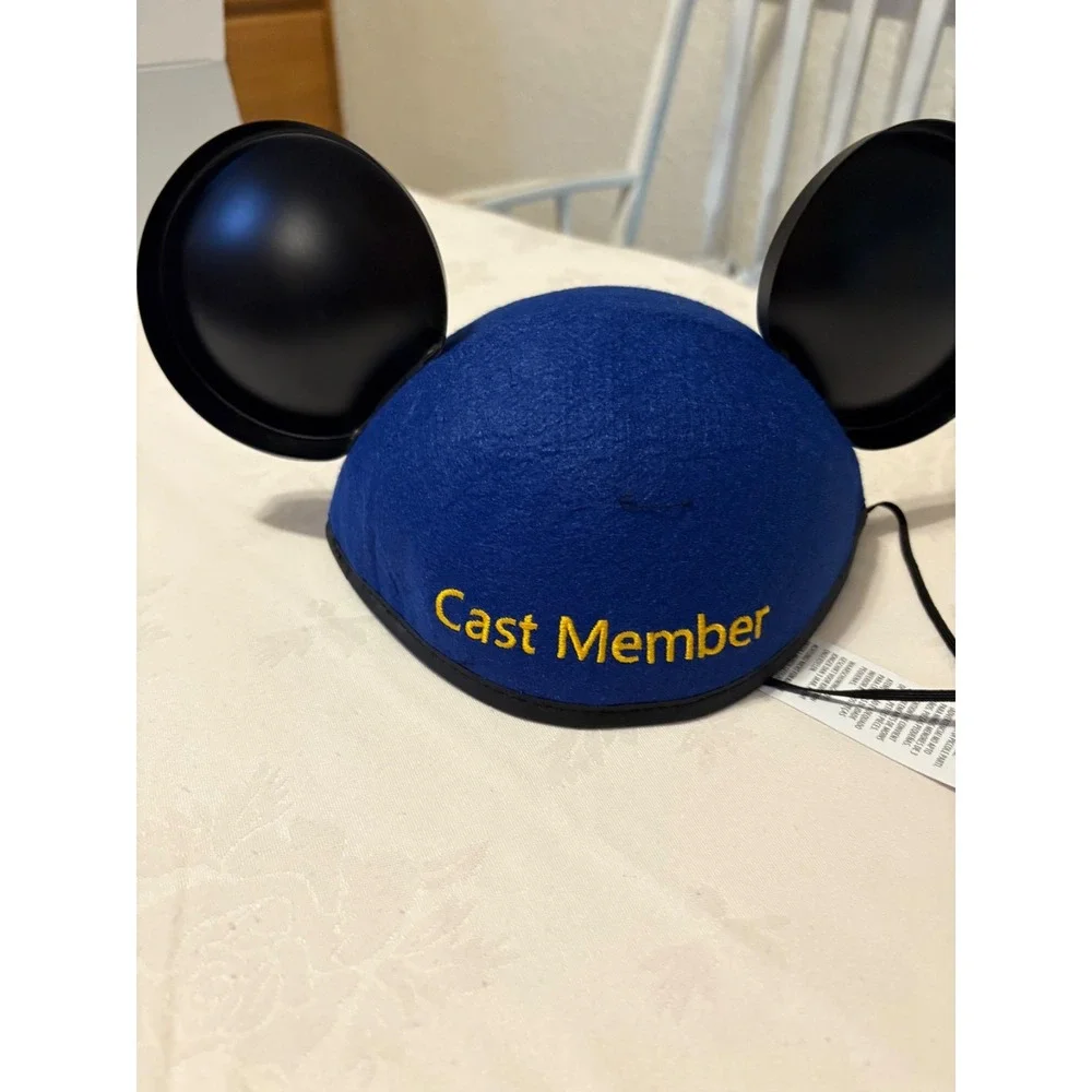 DISNEY Mickey Mouse‎ Ears Cast Member Hat 50TH ANNIVERSARY